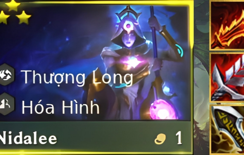 DTCL Mùa 7: Cách chơi đội hình Nidalee Thượng Long Hóa Hình