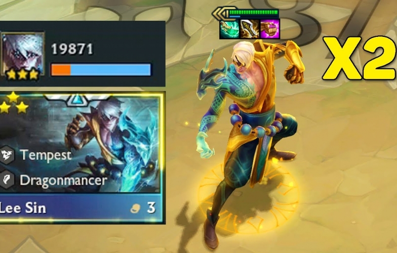 DTCL Mùa 7: Cách chơi đội hình Lee Sin Chiến Binh Rồng