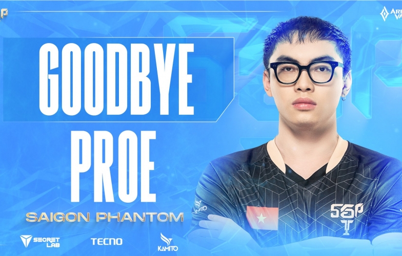 ProE rời đội tuyển Saigon Phantom cùng lúc với BronzeV