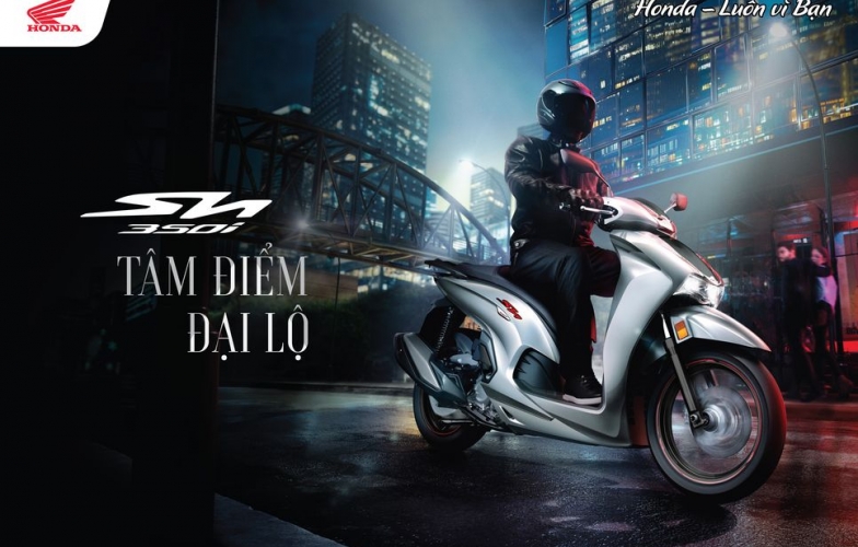 Honda SH 350i gây “sốc” với giá bán rẻ bằng một nửa xe nhập khẩu