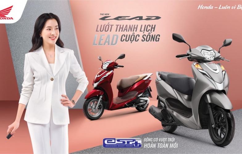 Honda Lead phiên bản hoàn toàn mới ra mắt, giá từ 39 triệu đồng