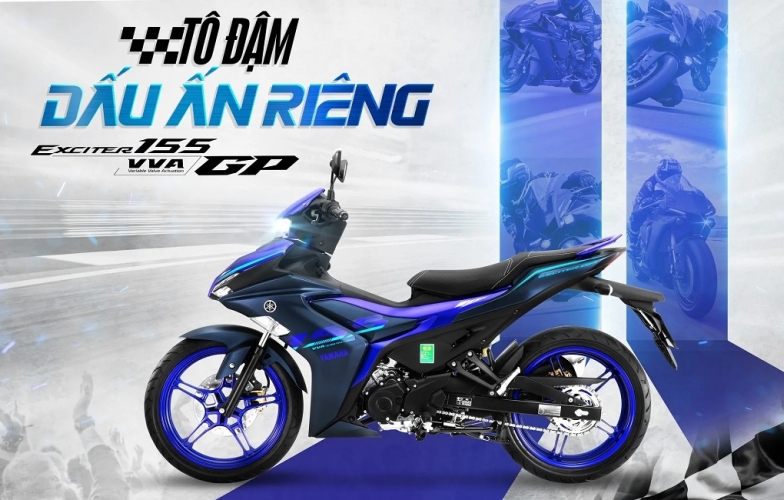 Yamaha Exciter 155 VVA GP mới ra mắt, cạnh tranh Honda Winner X
