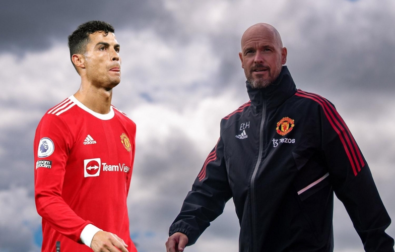 Quay trở lại bất ngờ, Ronaldo vẫn bị Ten Hag 'chê'