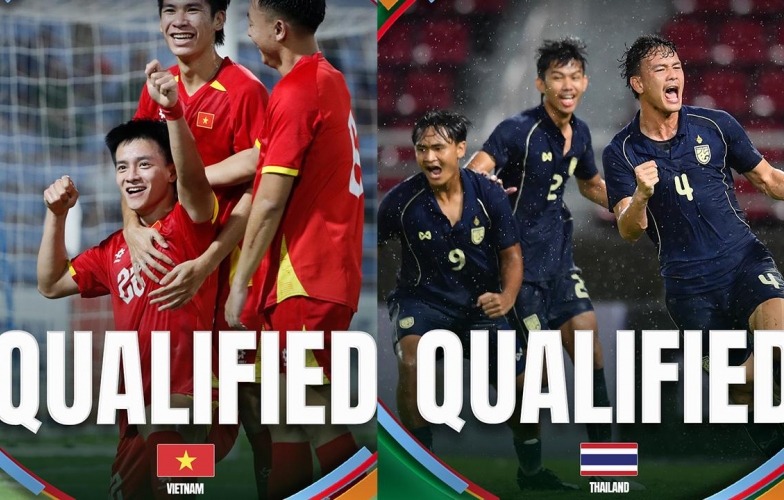 BXH các đội nhì bảng Vòng loại U23 châu Á 2026