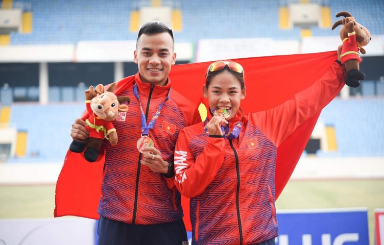 Vì chị gái ngất xỉu, em trai lao đến huy chương SEA Games