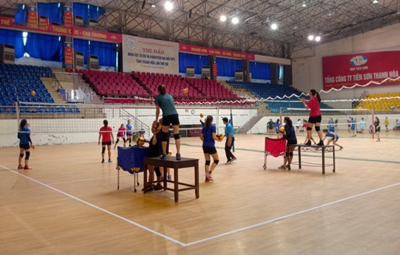 Bóng chuyền nữ Thanh Hóa và nỗ lực vượt khó chuẩn bị cho vòng 2 giải VĐQG 2021