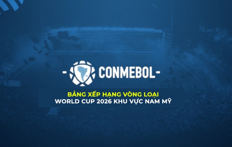 Bảng xếp hạng vòng loại World Cup 2026 Nam Mỹ: Argentina xong nhiệm vụ