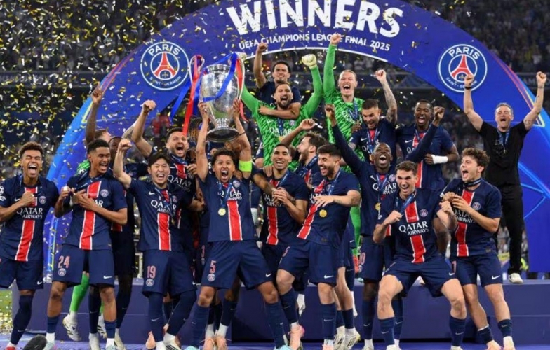 CHÍNH THỨC: PSG vô địch Champions League 2024/25