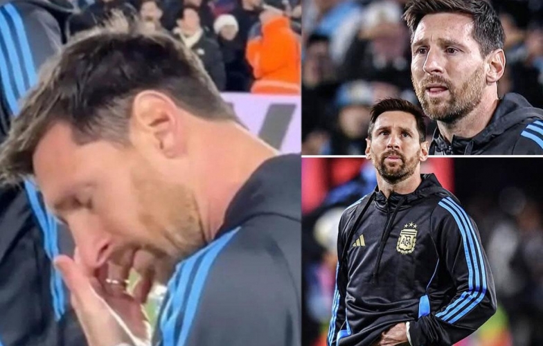 Lionel Messi đã khóc