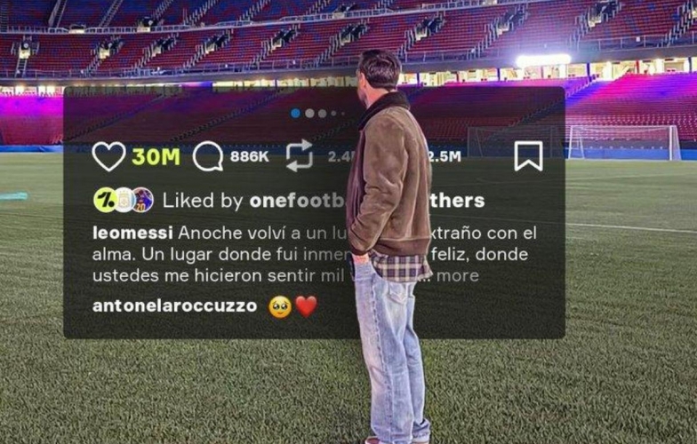 Chuyến thăm Nou Camp của Messi xác lập kỷ lục