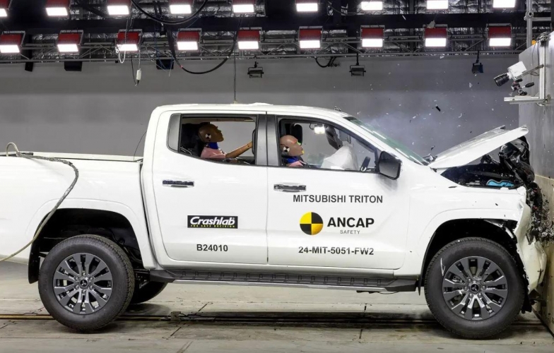 Mitsubishi Triton 2025 lập kỷ lục: Bán tải hai cầu đầu tiên đạt 5 sao ANCAP theo tiêu chí mới