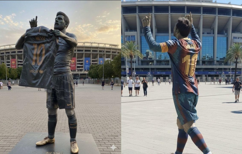Barcelona lên kế hoạch dựng tượng Lionel Messi trước sân Camp Nou