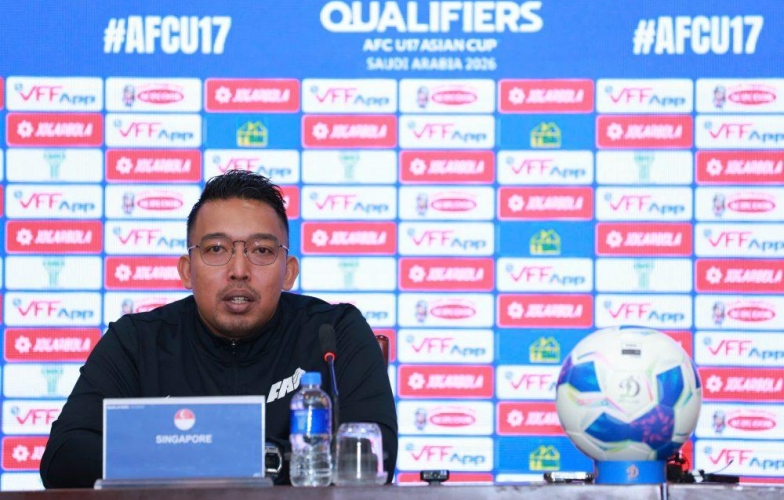 HLV Singapore tuyên bố đá sòng phẳng với U17 Việt Nam