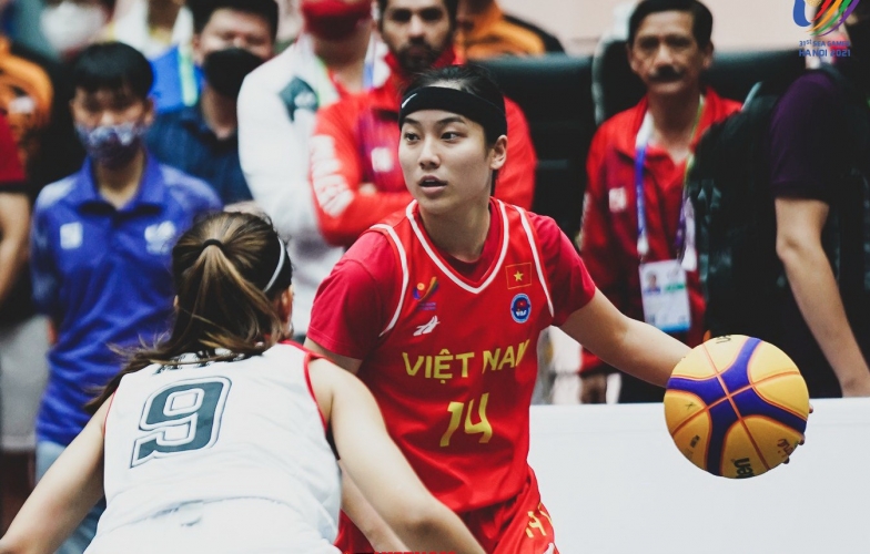 Hot girl ĐT bóng rổ Việt Nam có cơ hội nhận 'vinh dự đặc biệt' tại SEA Games 31
