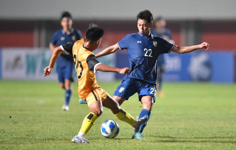 Hủy diệt Brunei, U16 Thái Lan khởi đầu hoàn hảo ở giải Đông Nam Á