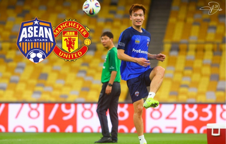 Trực tiếp ASEAN All-Stars vs MU: Onana bắt chính, Maguire đội trưởng