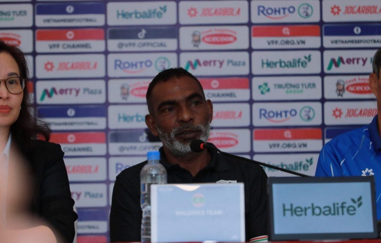 HLV Maldives vui vì chỉ thua Việt Nam 0-7