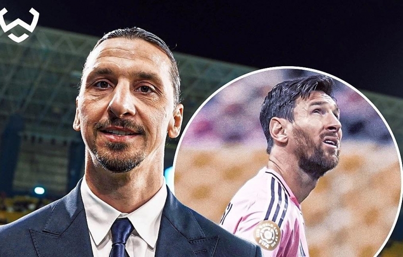 Ibrahimovic: 'Messi không thua PSG, là Inter Miami thua'