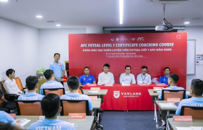 Khai giảng khóa học huấn luyện viên futsal cấp 1 tại TPHCM