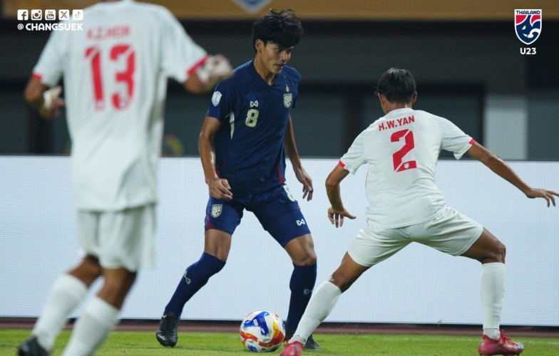 Trực tiếp U23 Thái Lan 0-0 U23 Myanmar: Bế tắc