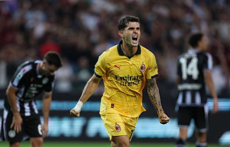 Pulisic rực sáng, AC Milan thắng trận thứ 3 liên tiếp