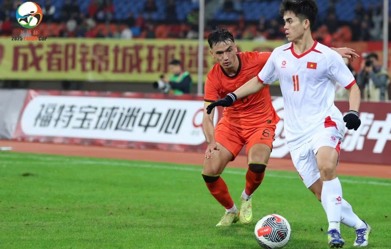 U22 Việt Nam thắng nghẹt thở Trung Quốc ở trận ra quân Panda Cup