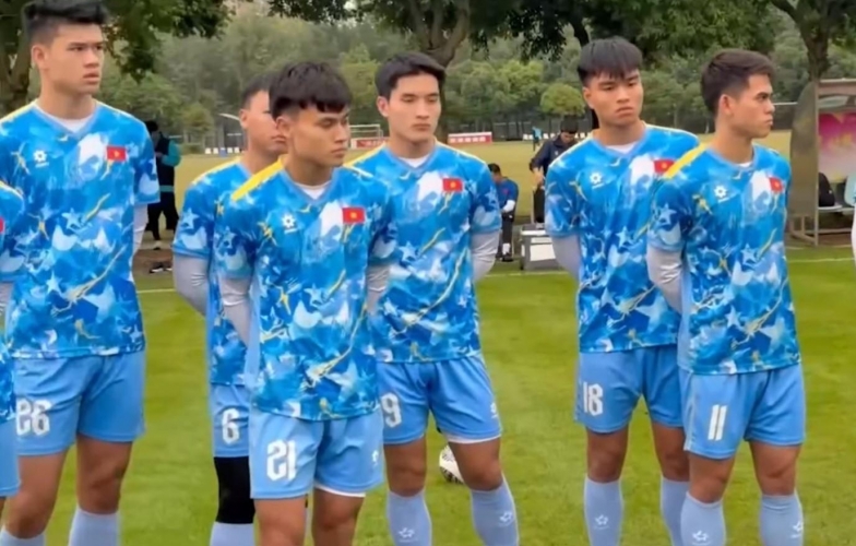 VIDEO: U22 Việt Nam trở lại tập luyện sau trận thắng Trung Quốc