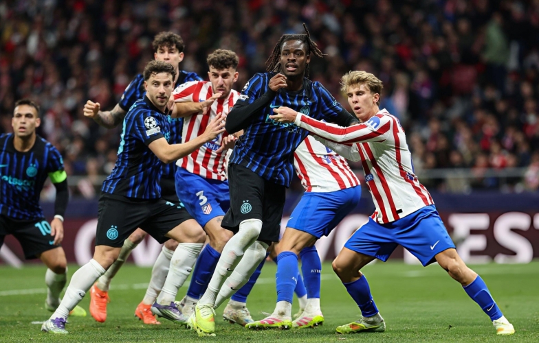 Ghi bàn phút cuối, Atletico Madrid thắng nghẹt thở Inter Milan