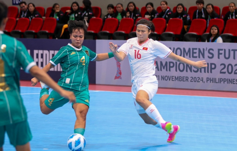 Trực tiếp futsal nữ Việt Nam vs Indonesia, 16h30 hôm nay 18/12