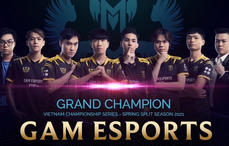 GAM Esports lên ngôi vô địch VCS Mùa Xuân 2021