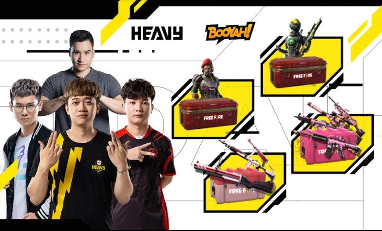 HEAVY cùng HQ, GOW ra mắt sản phẩm đặc biệt trước thềm Free Fire Asia Championship 2021 (FFAC 2021)