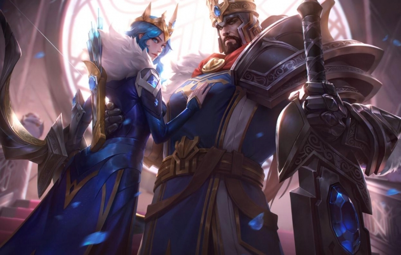 Cách chơi đội hình Ashe Tryndamere reroll DTCL mùa 16