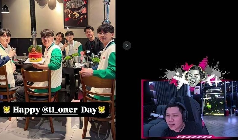 Chỉ với một bức hình của Faker cũng khiến Thầy Giáo Ba bật khóc trên stream