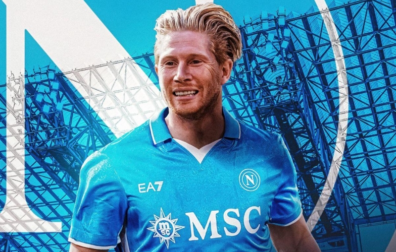 Chia tay Man City, De Bruyne đầu quân cho nhà vô địch Serie A