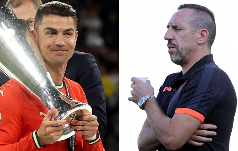 Cà khịa Ronaldo, Ribery nhận 'mưa gạch đá' từ fan Bồ Đào Nha