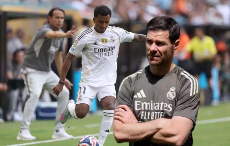 Xabi Alonso gạt Rodrygo khỏi kế hoạch tại Real Madrid