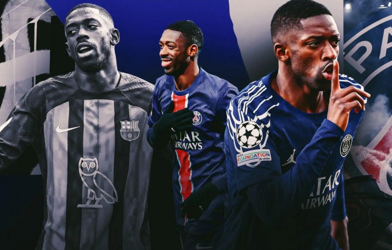 Dembele đạt thành tích chưa từng có trong sự nghiệp