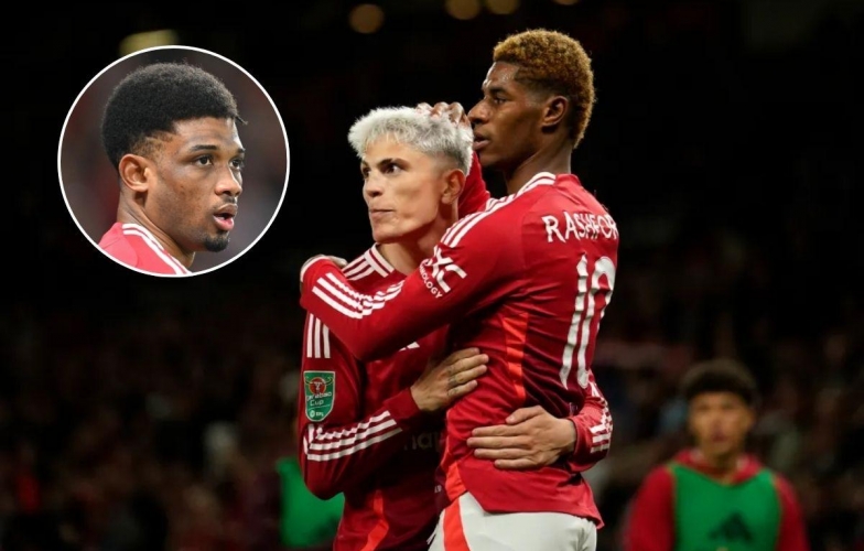 Amad Diallo: 'Rashford và Garnacho rời MU không phải việc của tôi'