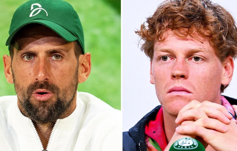 Người hâm mộ thất vọng trước tin về Djokovic và Sinner