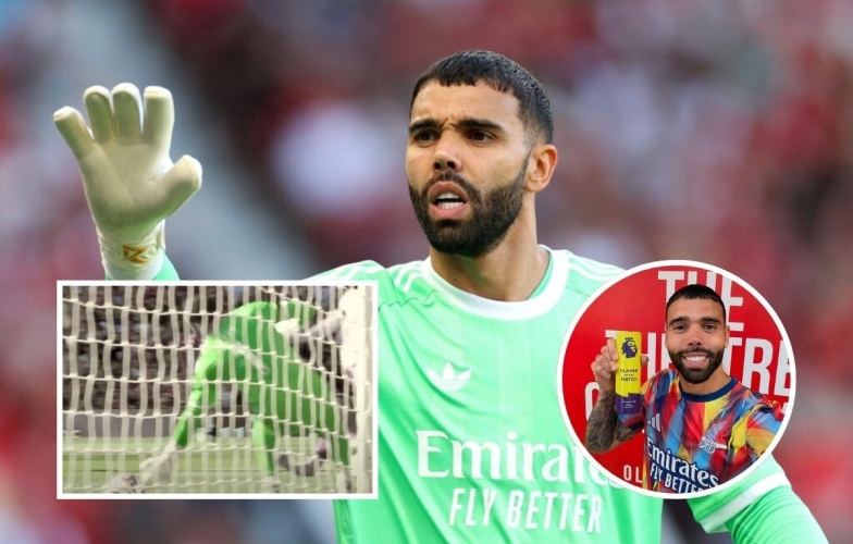David Raya xuất thần trước MU, giành MOTM với thống kê gây sốt