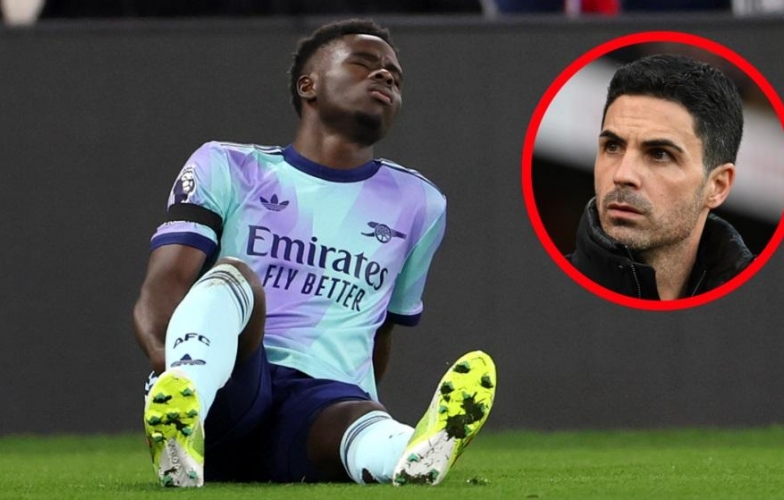 Arteta đau đầu, Arsenal đối mặt khủng hoảng chấn thương