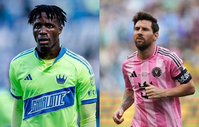 Wilfried Zaha: 'Gặp Messi, tôi chỉ nghĩ đến chiến thắng cho Charlotte'