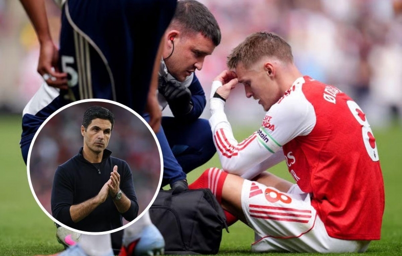 Arteta tiết lộ tin không vui về thủ lĩnh Arsenal trước thềm C1
