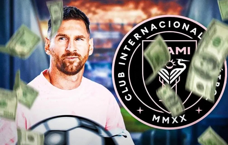 Tiết lộ thu nhập khủng khiếp của Messi ở Inter Miami