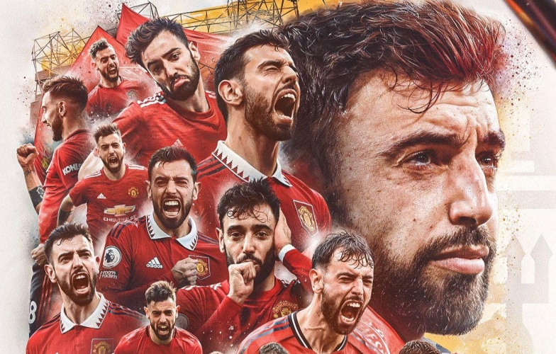 Bruno Fernandes gia nhập nhóm huyền thoại MU, áp sát kỷ lục Ronaldo