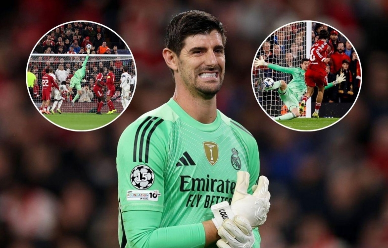 Màn trình diễn đỉnh cao của Courtois trước Liverpool