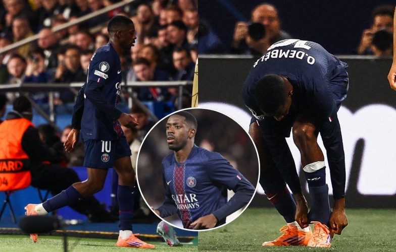 Dembele gặp biến lớn trong đại chiến PSG và Bayern