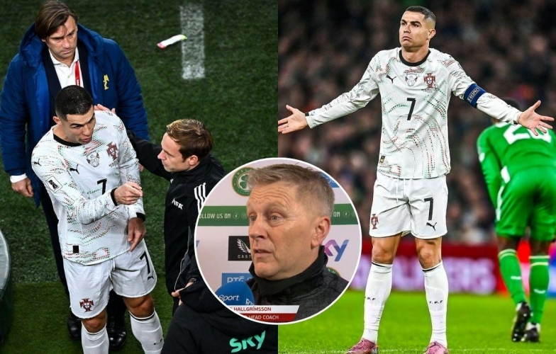 HLV Ireland: 'Ronaldo đã mất tập trung… và nói với tôi điều không ngờ tới'