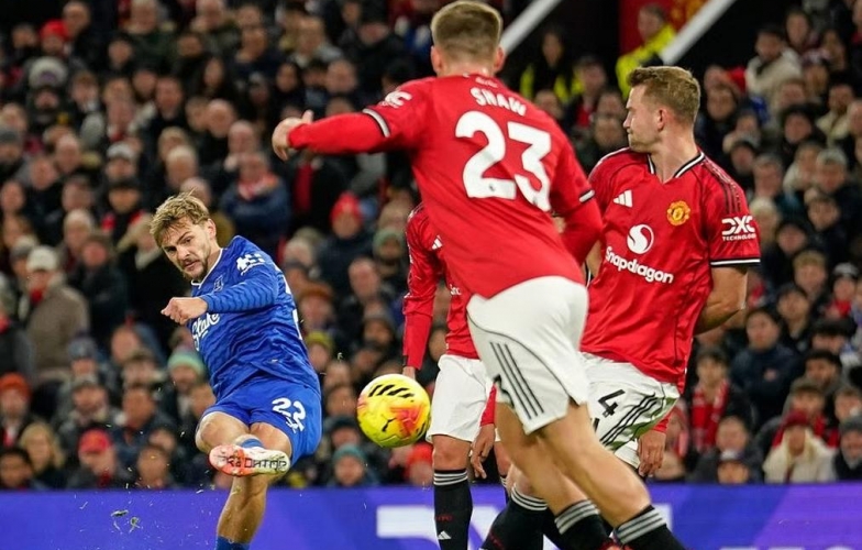 MU lập kỷ lục buồn sau trận thua sốc trước Everton