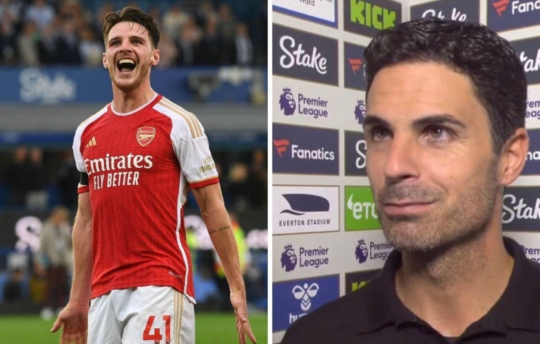 Arteta muốn Declan Rice đạt Quả Bóng Vàng